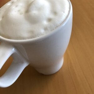 フタ付き容器で☆ふわふわカプチーノ☆